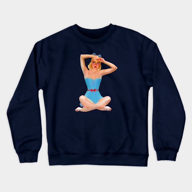 Vargas Lingerie #3 Crewneck Sweatshirt by mike11209